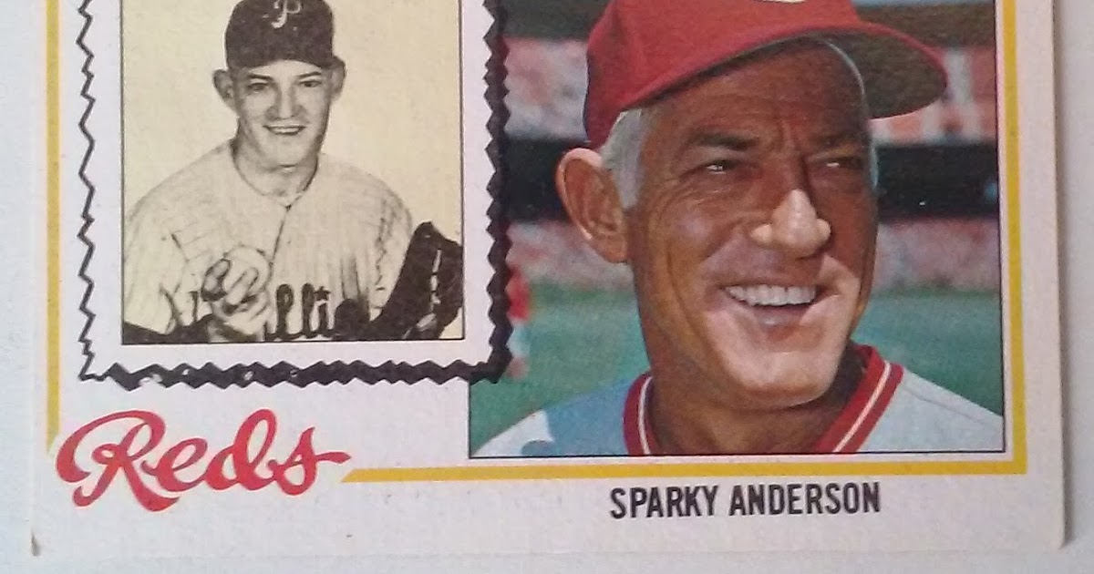Phungo: 1976 All-Star Game +40: Sparky Anderson 1978 Topps #401