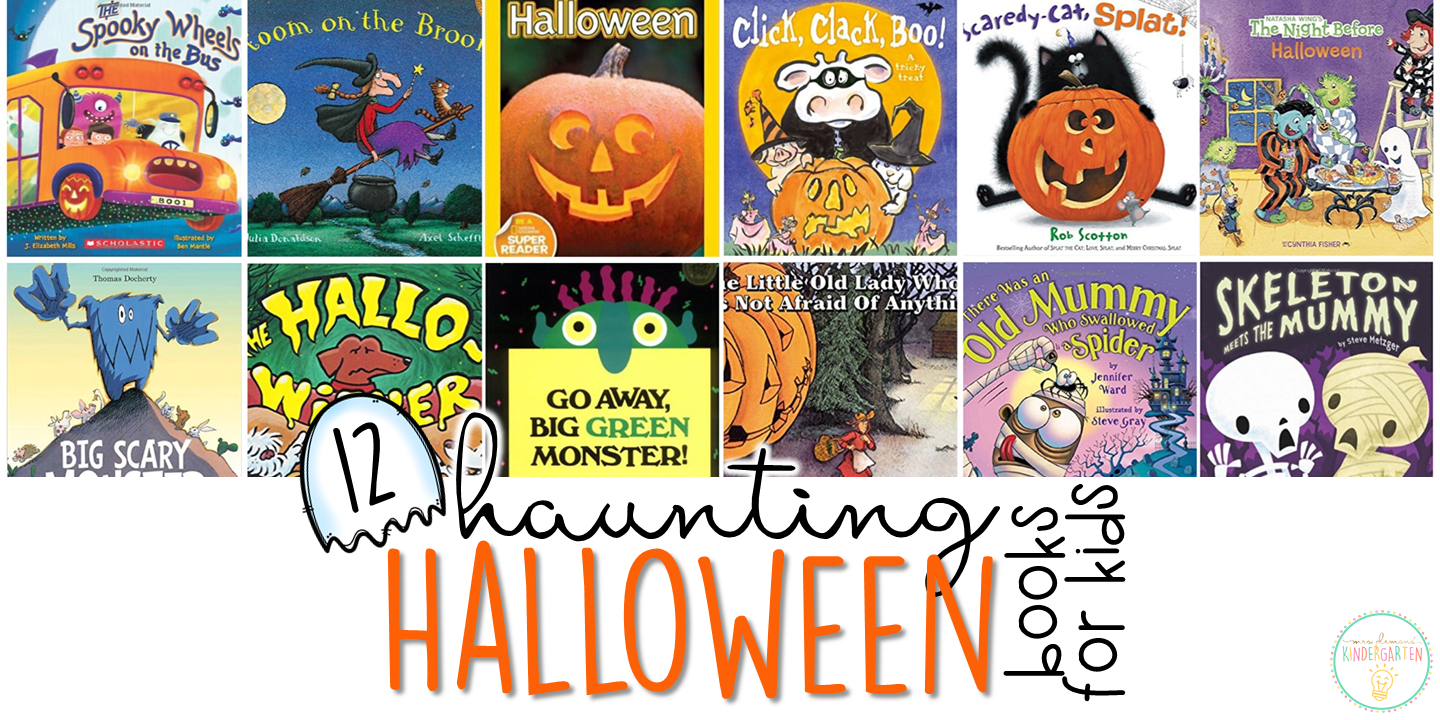 12 Haunting Halloween Books for Kids with teaching ideas! - Mrs ...