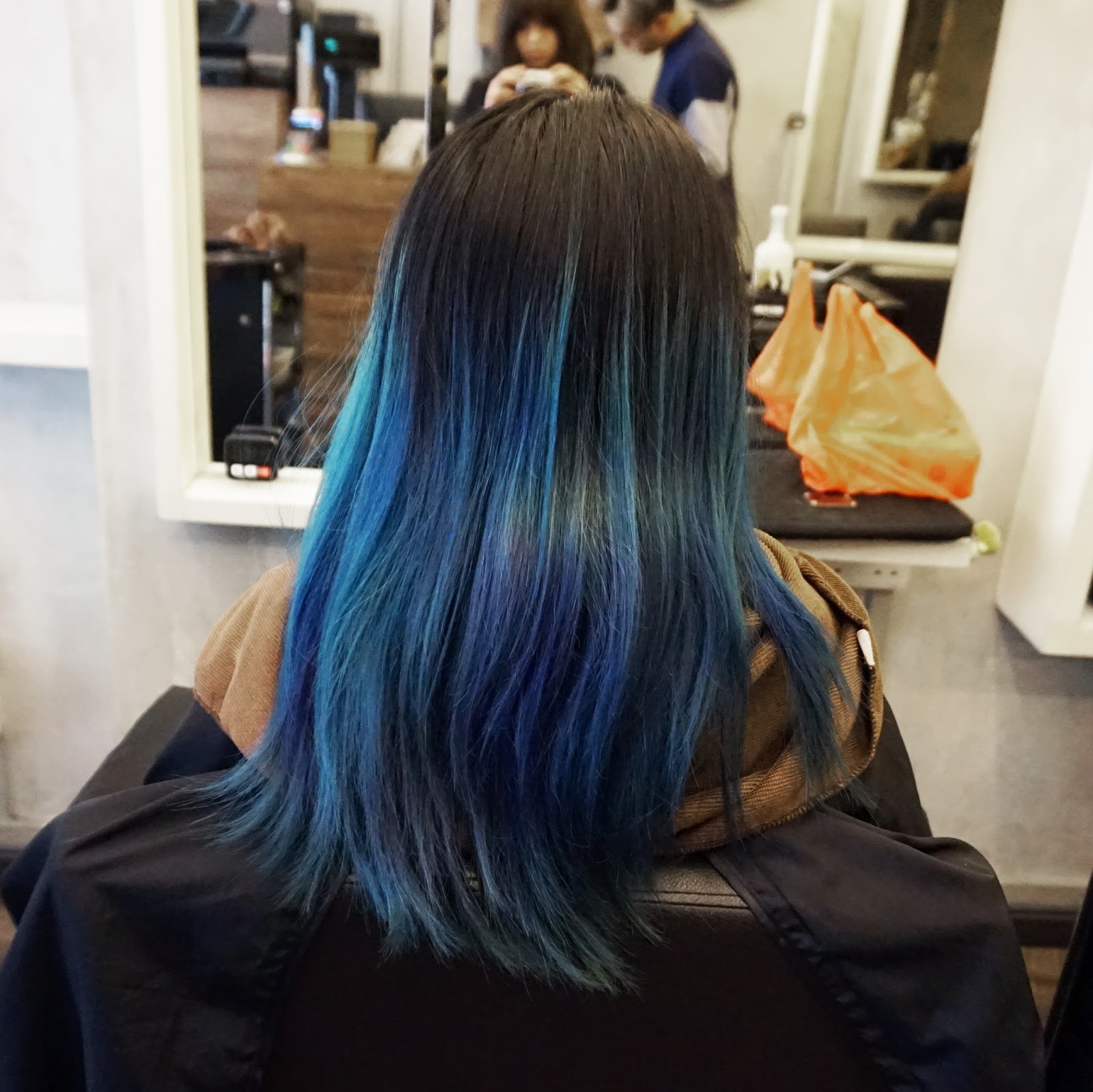 Dip Dyed Blue Hair Find Your Perfect Hair Style