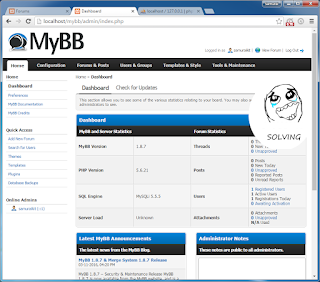 Install MyBB 1.8.7  forum on Windows 7 with XAMPP tutorial 23