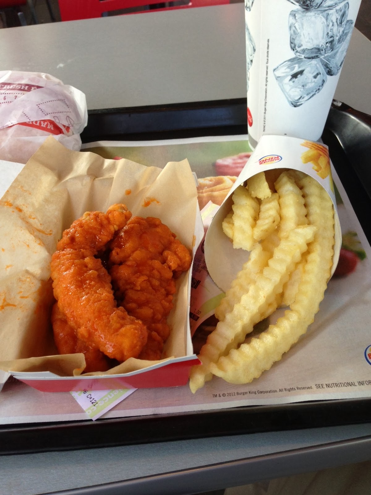 Burger King Buffalo Chicken Strips Calories Burger Poster