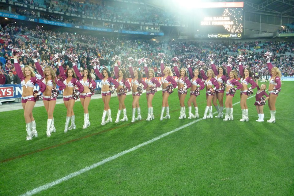 The Pom Pom Paparazzi NRL Cheerleading Blog Photos of Australian