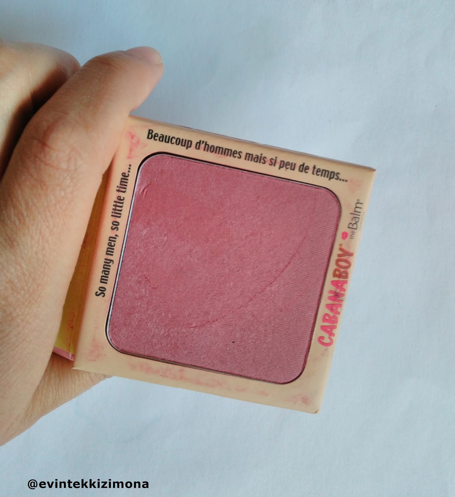 EvintekkızıMona THE BALM CABANA BOY BLUSH