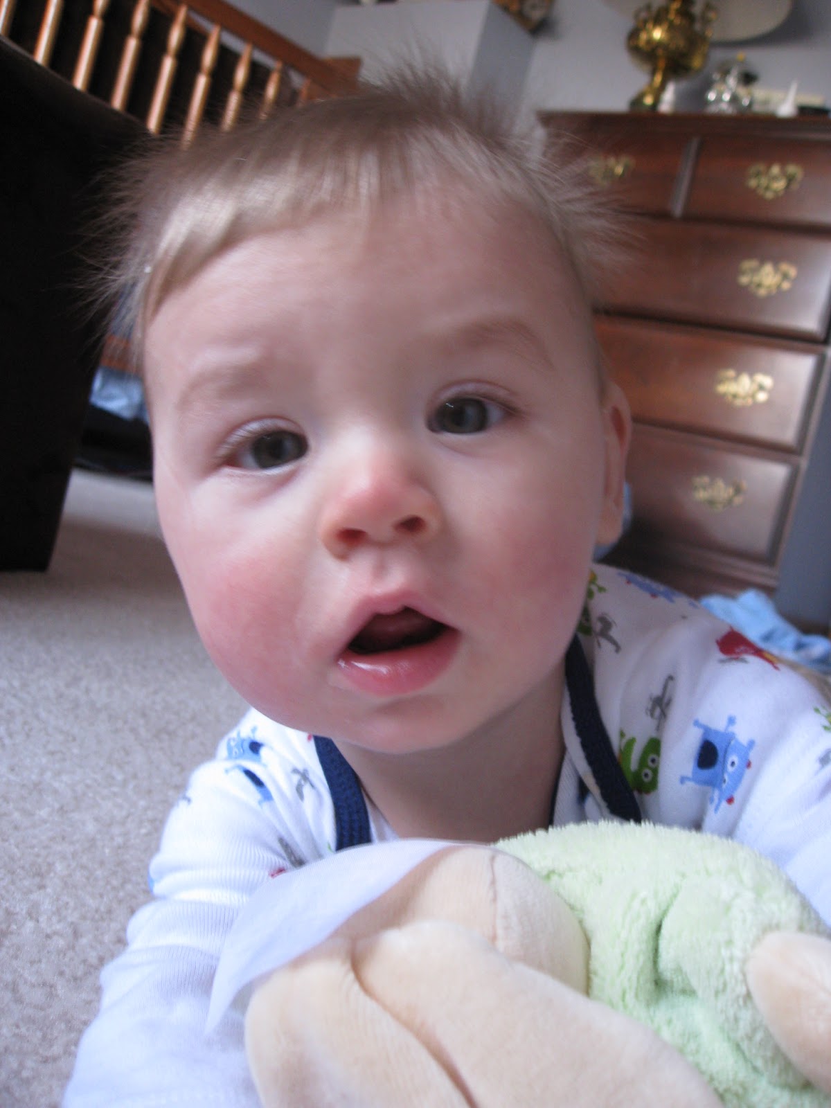 Monkey See, Monkey Do! Stuffy Nose Remedy for Babies and Children