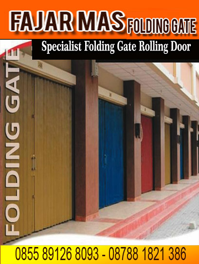 Harga Folding Gate, Rolling Door, Kusen Alumunium, Automatic Door ... Harga Folding Gate, Rolling Door, Kusen Alumunium, Automatic Door ...