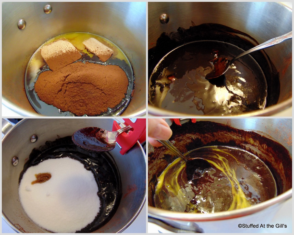 Stuffed At the Gill's Saucepan Cocoa Brownies