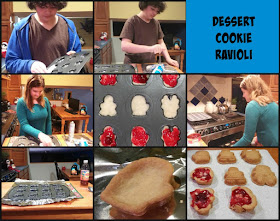 holiday cookie ravioli dessert recipe