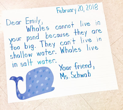 Firstieland: First Grade Letter Writing