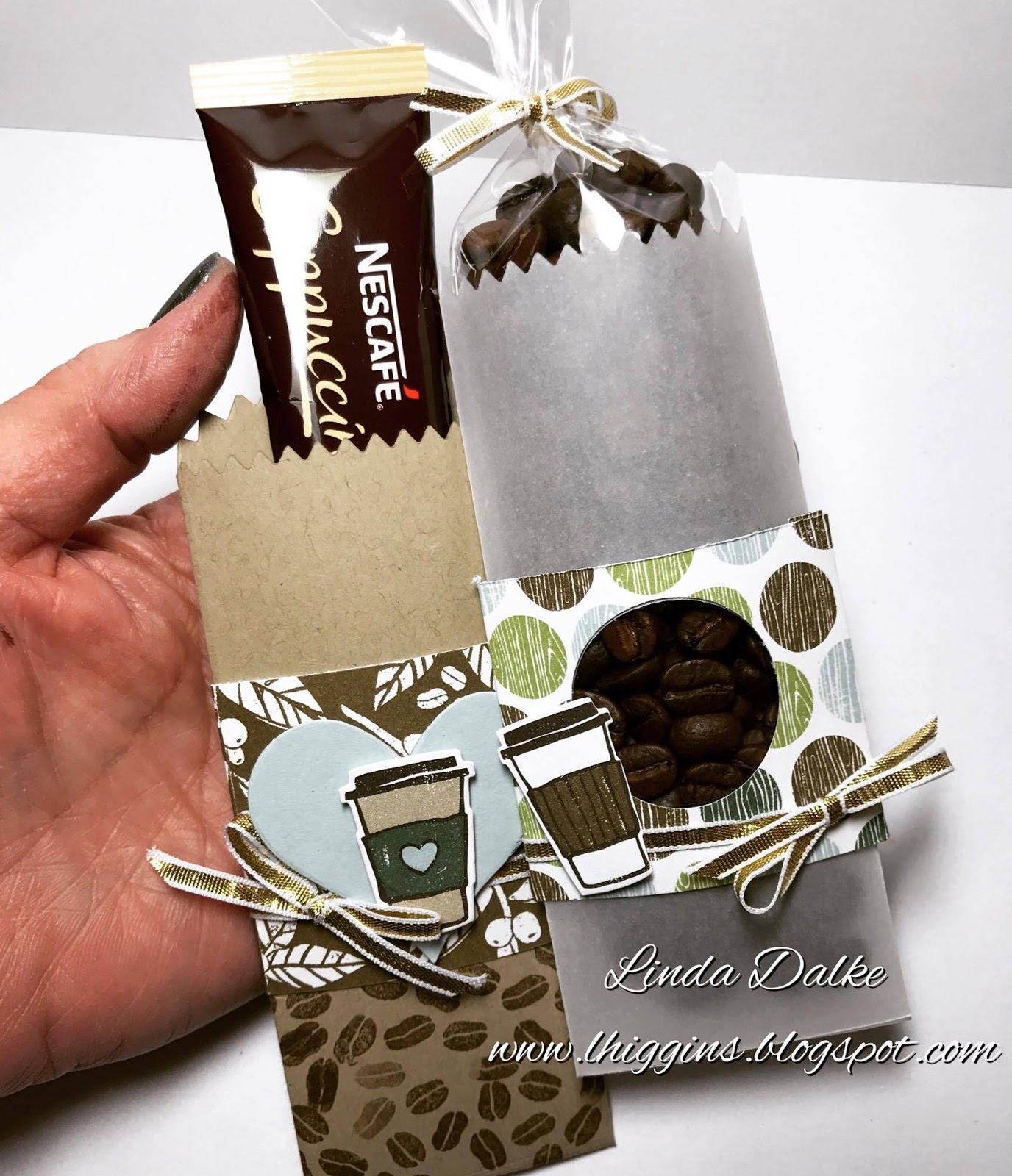Linda Dalke Video Tutorial Creating Coffee Treat Pockets for awesome