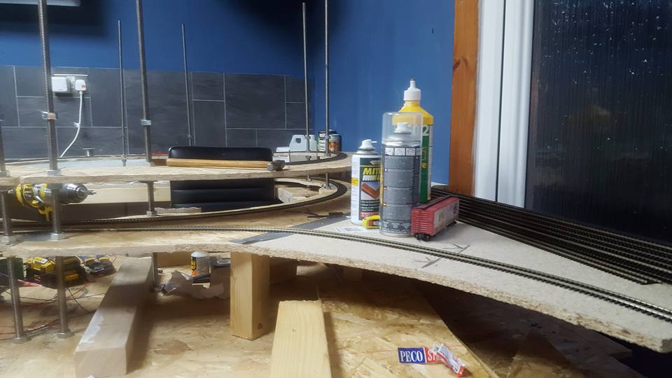 Building model railroad helix Railway Maker