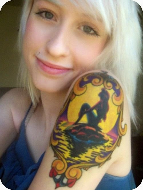 tatuajes de sirenas de mar
