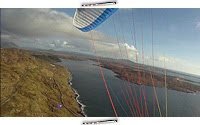 Paragliding Sky Road, Clifden, Írsko