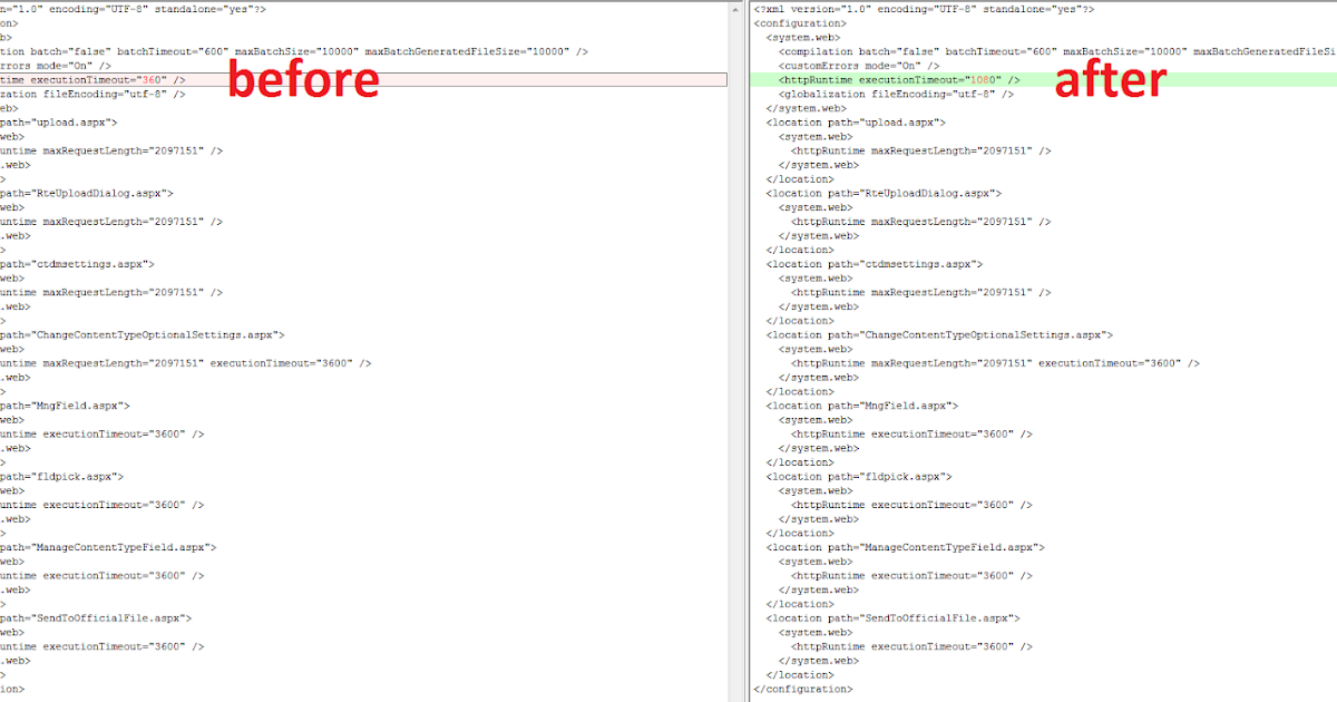 Failed to update site content type Column Order due to aborted thread