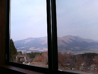 炭焼肉・石花庭 窓からの眺め2