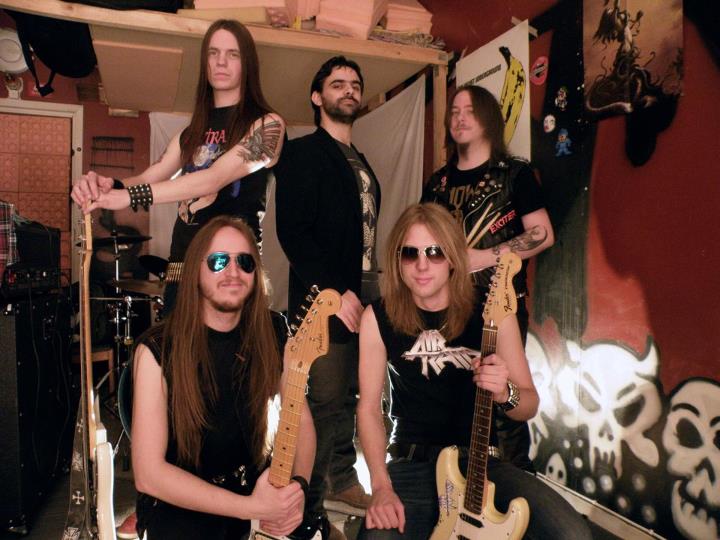 Crystal Logic: AIR RAID interview - Watch out Heavy Metal Danger Ahead!