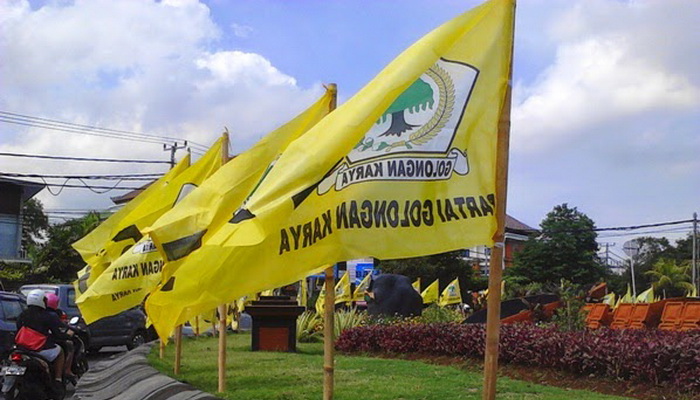 Jelang Munas, Pria Kekar Jaga DPD Golkar