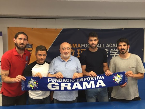 Oficial: Fundación Deportiva Grama, llegan Canelada, Coke, Edgar Tejada y Albert Cazorla