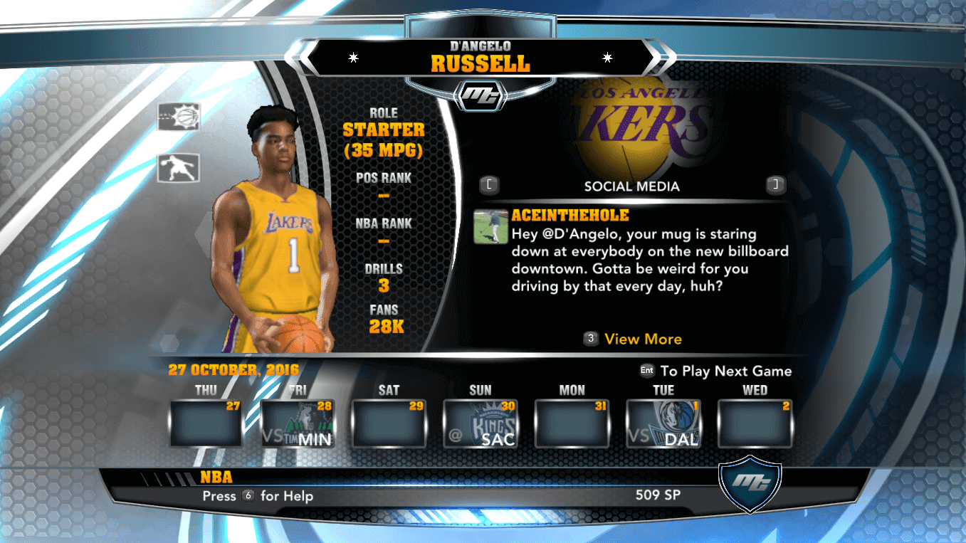 NBA 2k14 MyCareer Mod : D'Angelo Russell - hoopsvilla