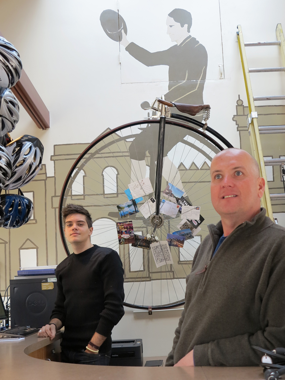 The Fort Collins Bike Library... a cool idea... a good working idea