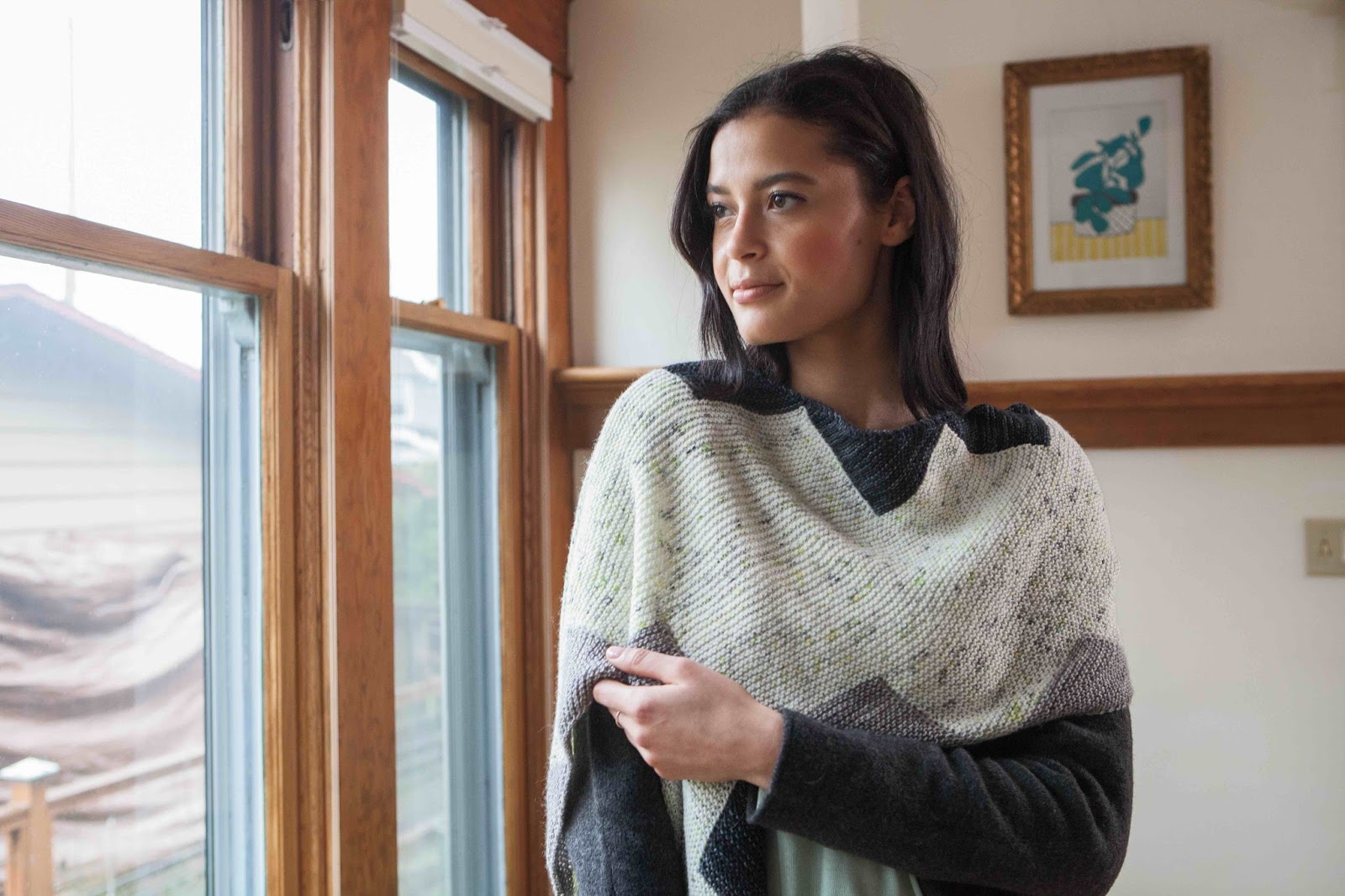 Birkenwasser knits Ilana Wrap