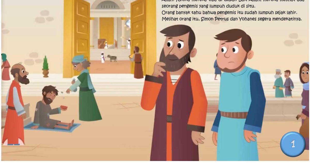 Sekolah Minggu Kreatif: Nama Tuhan Yesus (Kisah Rasul 3:1-10)