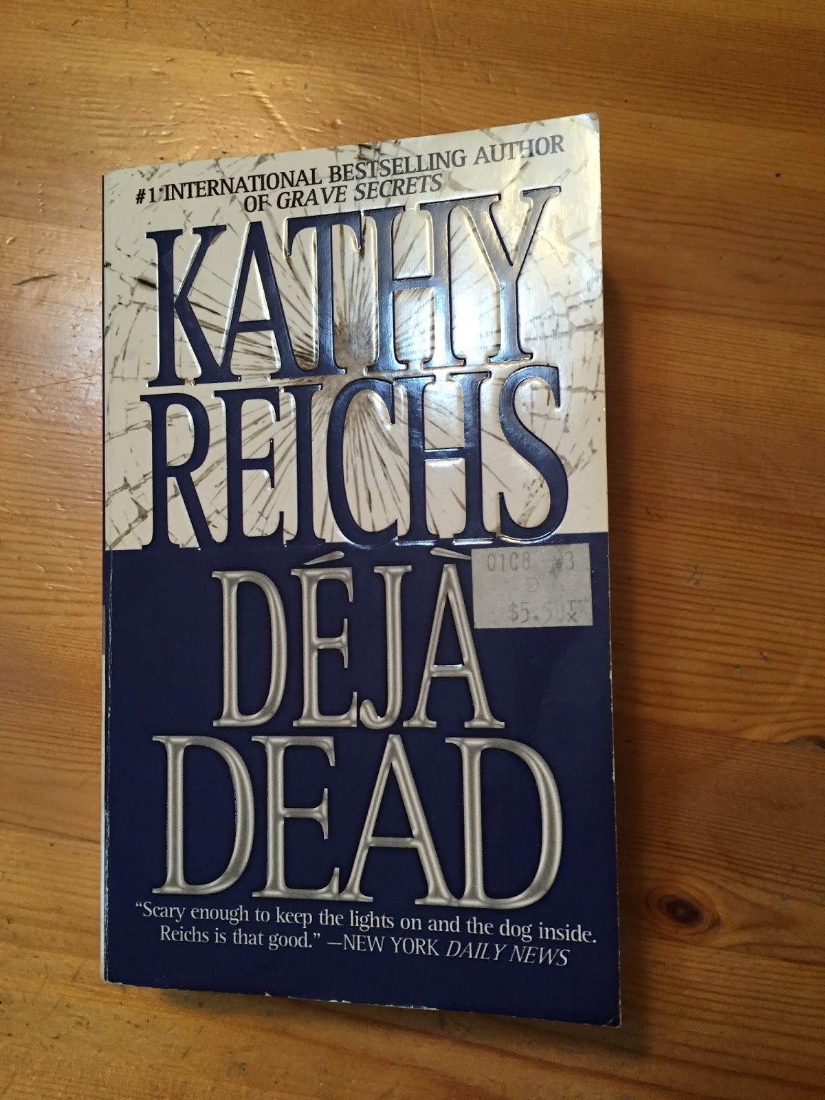 i like to cook Book Club Deja Dead by Kathy Reichs