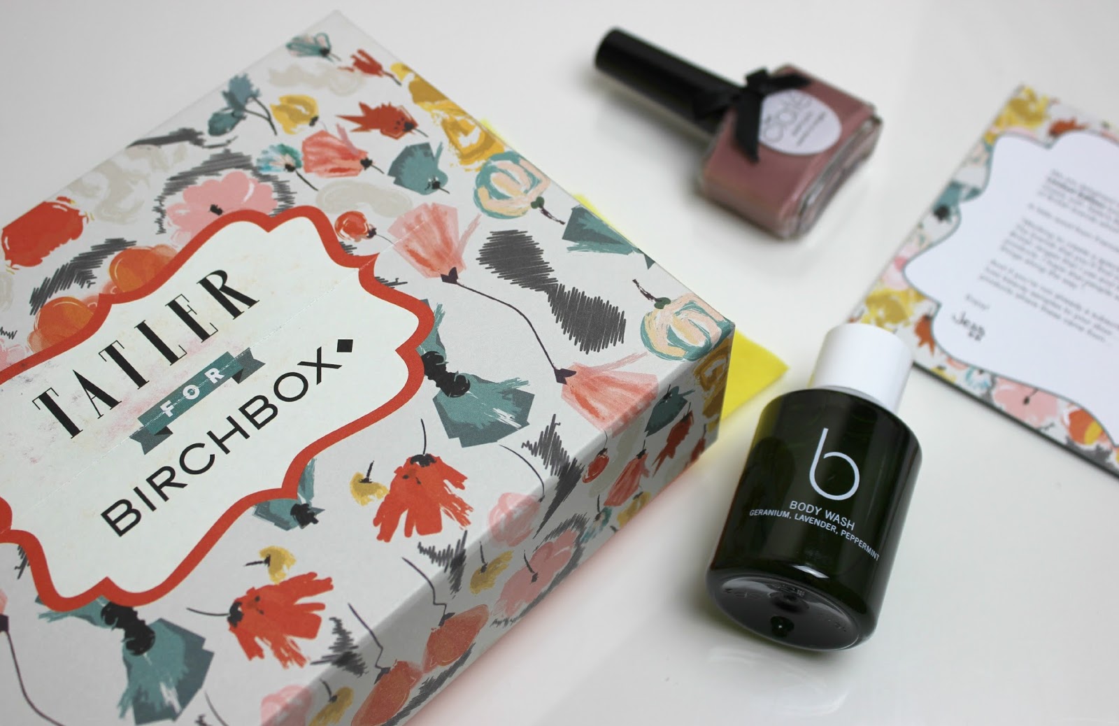 A picture of Birchbox UK Limited Edition Tatler Box