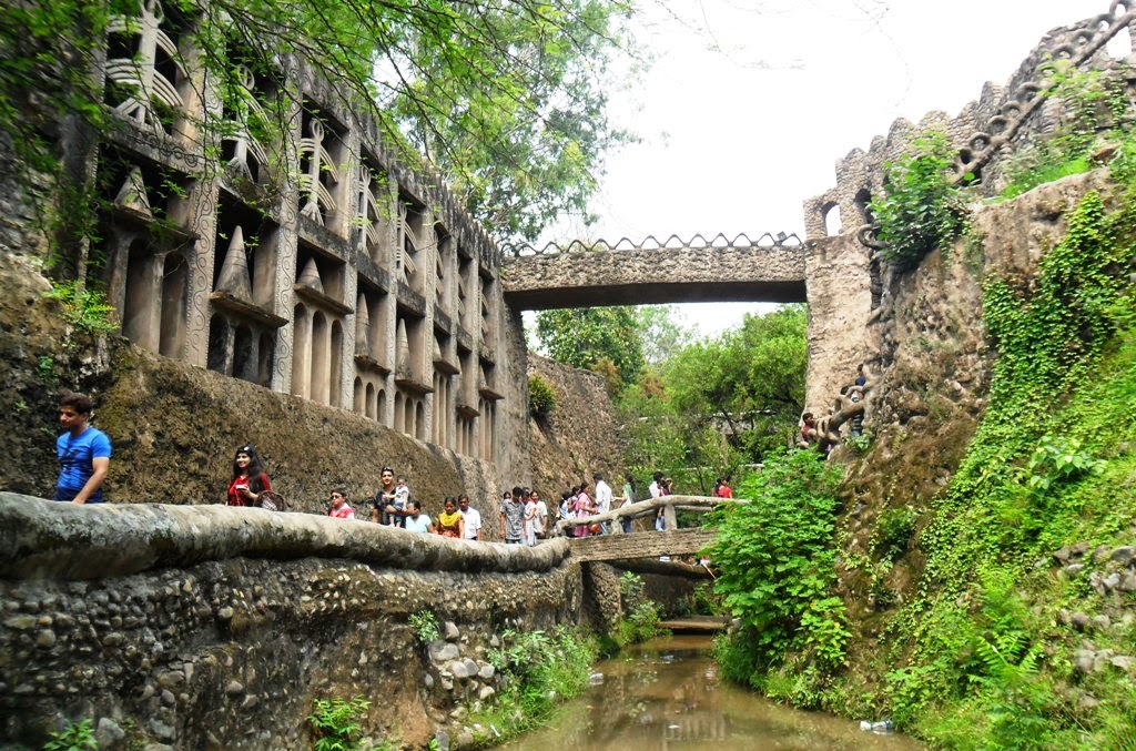 The Famous Rock Garden Chandigarh The City Beautiful