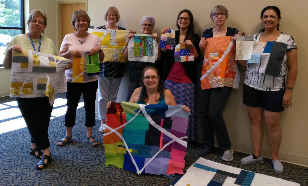 Quilty Habit What It's Like To Teach a Quilting Class