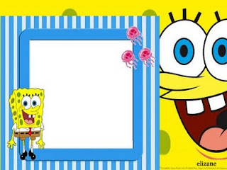 Moldura Bob Esponja PNG - Imagem Legal