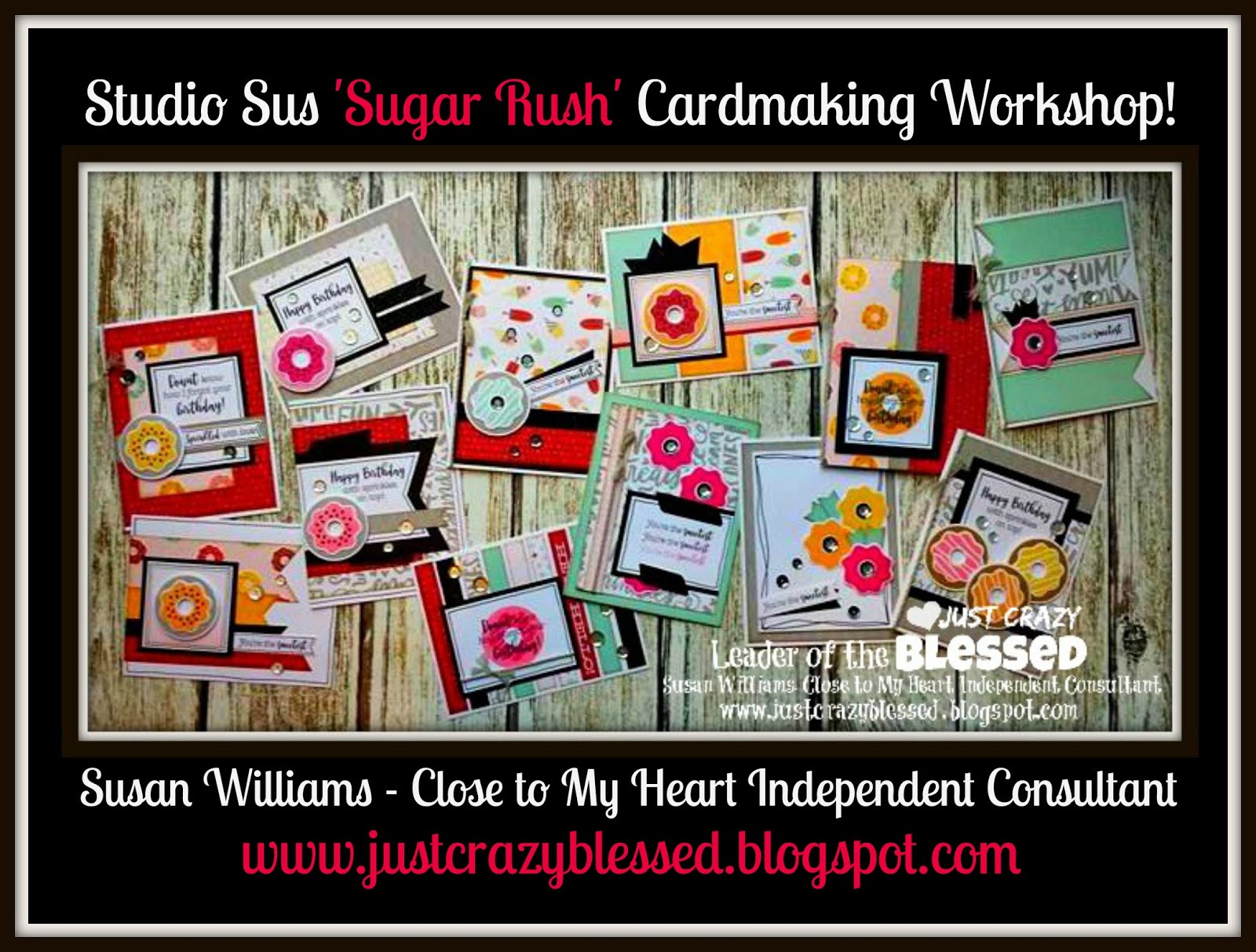 'Sugar Rush' Cardmaking Workshop!