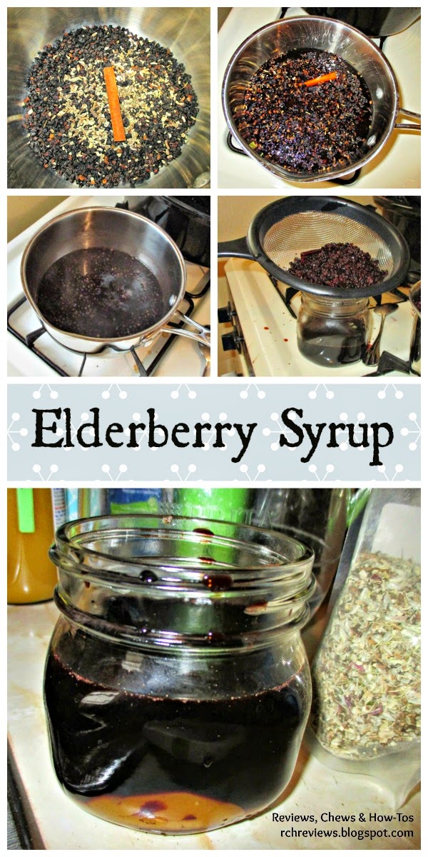Reviews, Chews & How-Tos: Elderberry Syrup for Colds & Flu