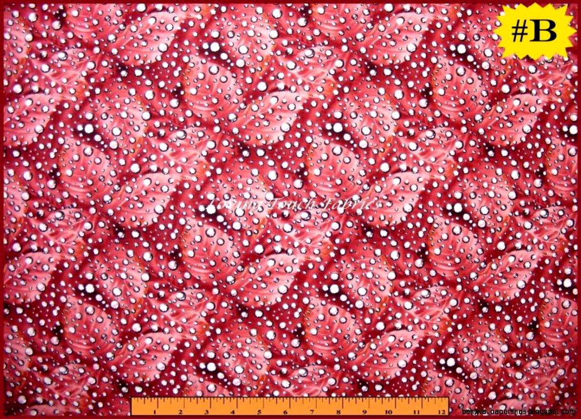 Blue Water Drops Leaf