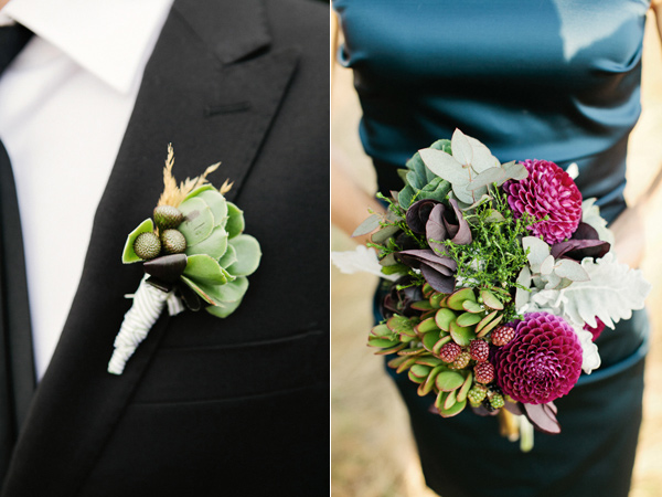 Una boda rústica y bohemia en Otoño