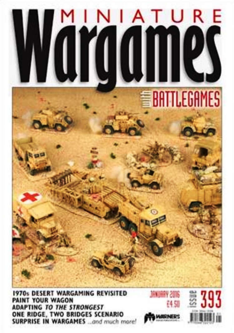 Wargaming Miscellany Miniature Wargames With Battlegames Issue 393