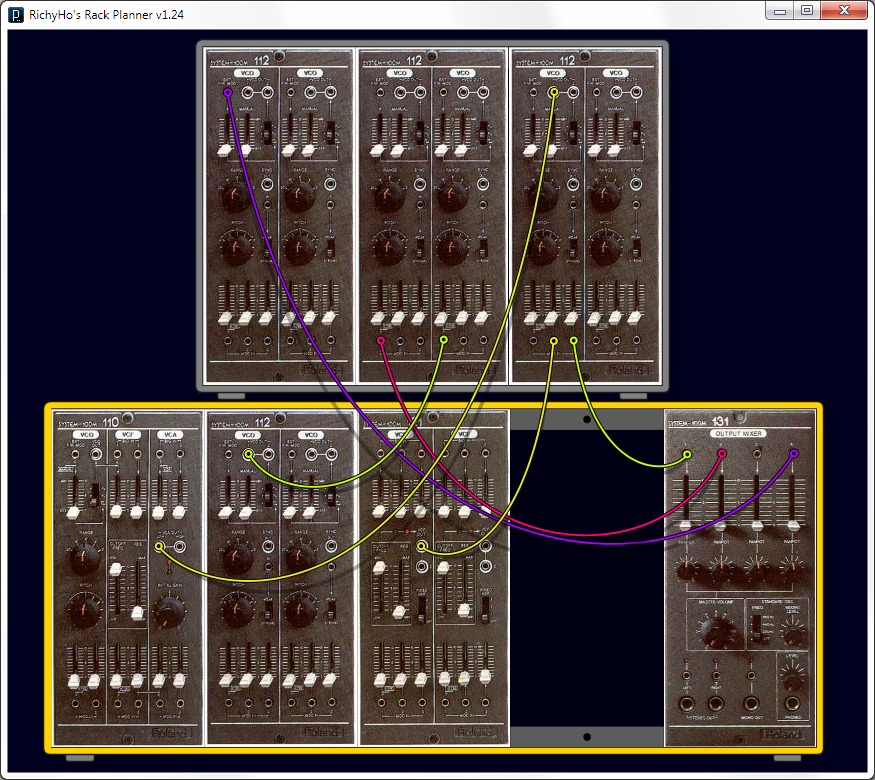 MATRIXSYNTH RichyHo's Rack Planner Updates Nears Beta & Adds New Formats
