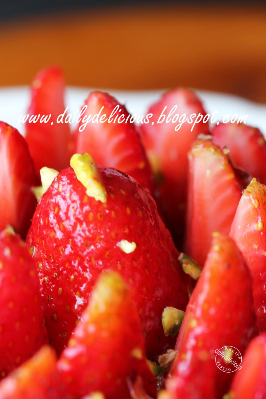 dailydelicious thai Montebello Reinvent the classic "Fraisier"