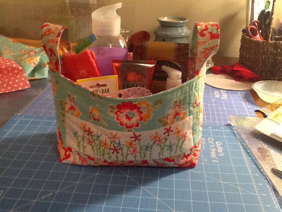Tanya Quilts in CO: Get Well Basket
