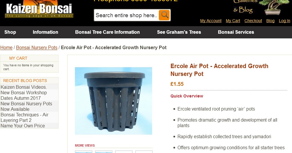 Ercole Air Pot - Accelerated Growth Nursery Pot