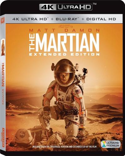 The Martian (2015) Extended 2160p HDR BDRip Dual Latino-Inglés [Subt. Esp] (Ciencia Ficción. Drama)