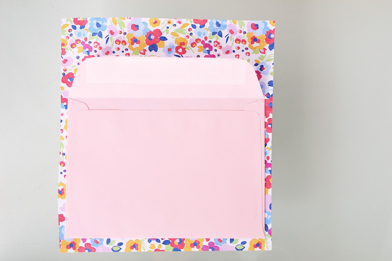 DIY Lined Envelopes | Motte's Blog