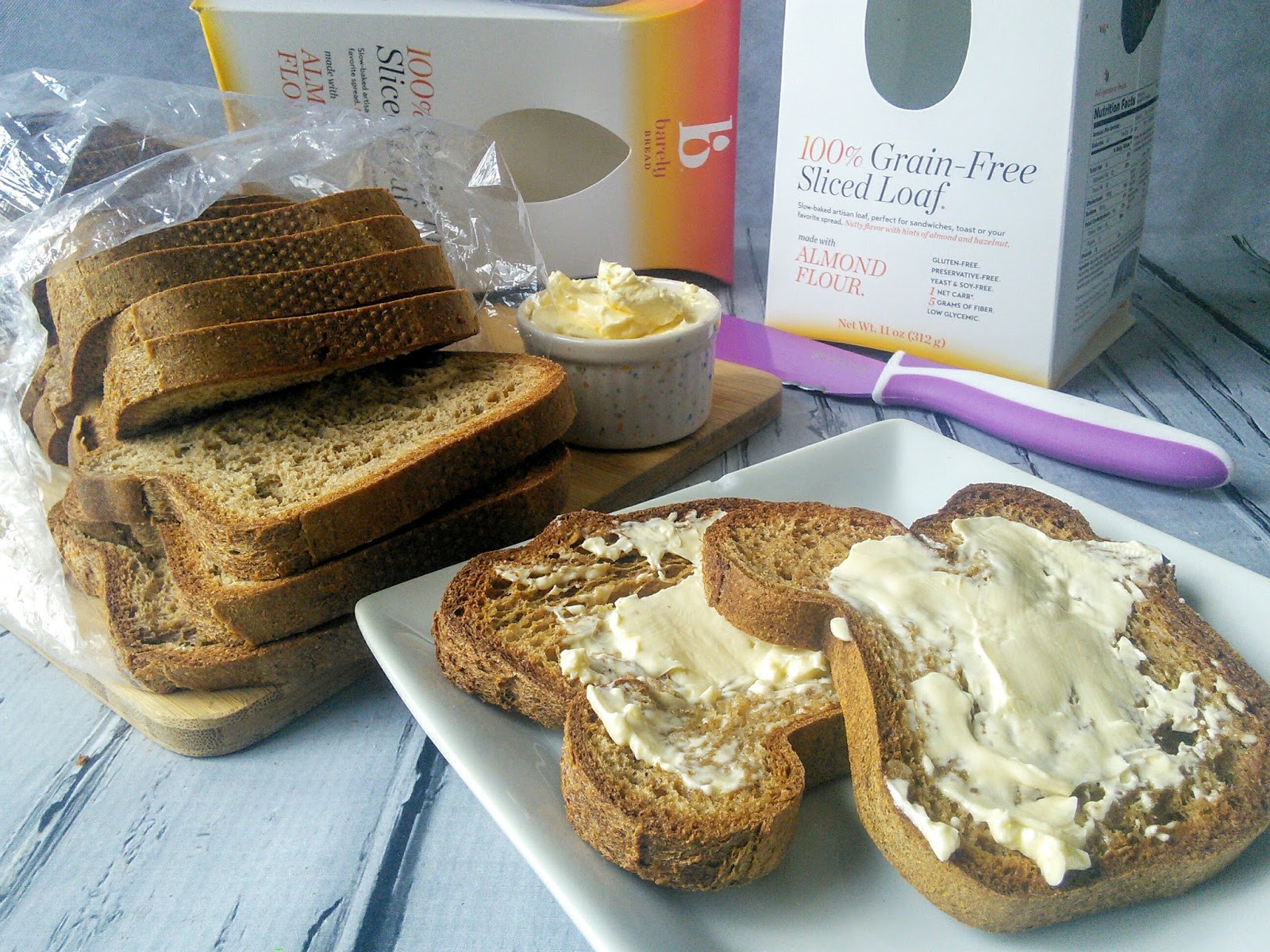 Whether you need to eat grainfree or not, this bread is simply delicious!