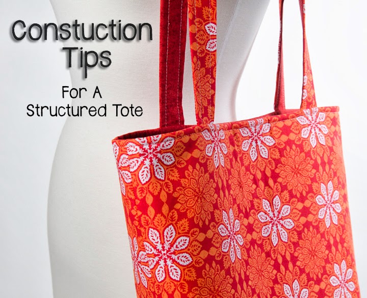 Sewplicity: Construction Tips for Making a Structured Tote