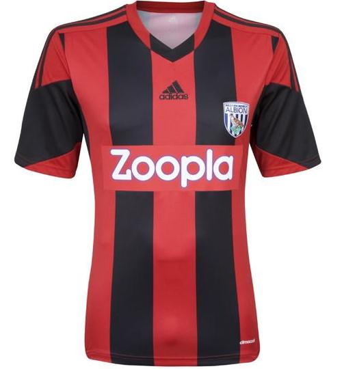 Away Kit Adidas del West Bromwich Albion 2013-14