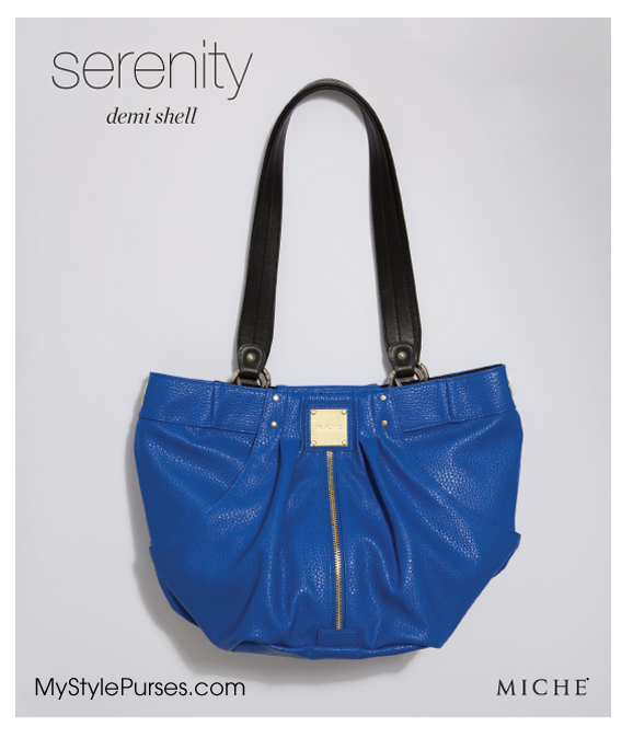 Miche Serenity Demi Shell In Cobalt Blue Versa The New Bag Miche Serenity Demi Shell
