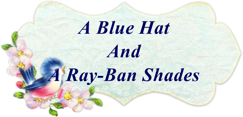 A Blue Hat and a Ray-ban Shades