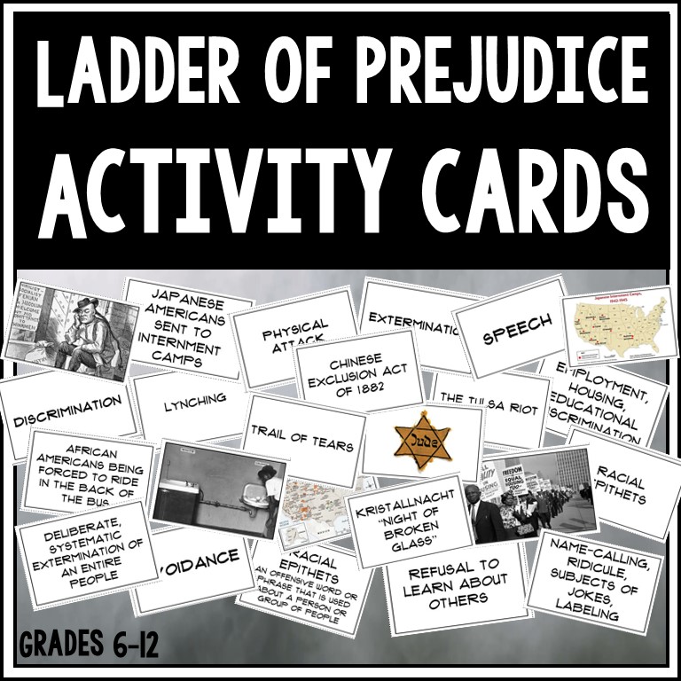 Ladder of Prejudice Card Activity