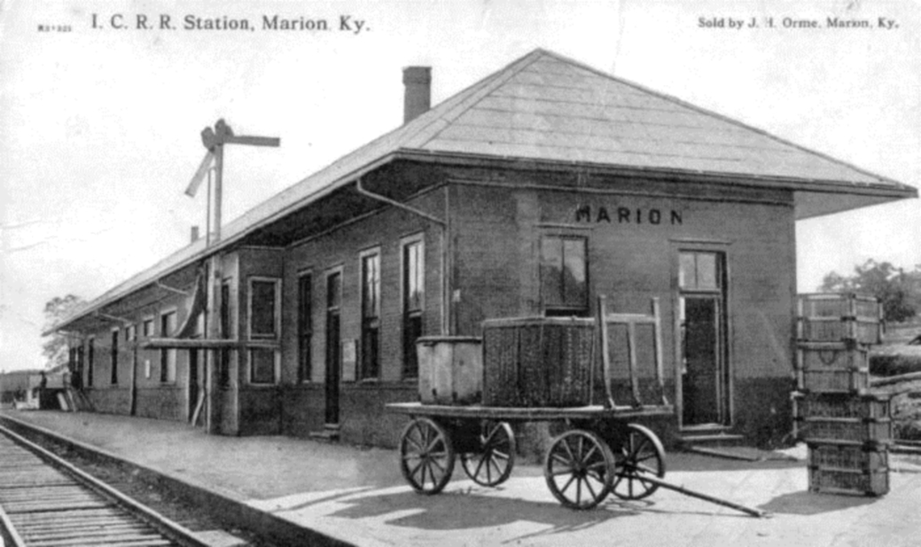 Passages The Old Marion Depot and It's History