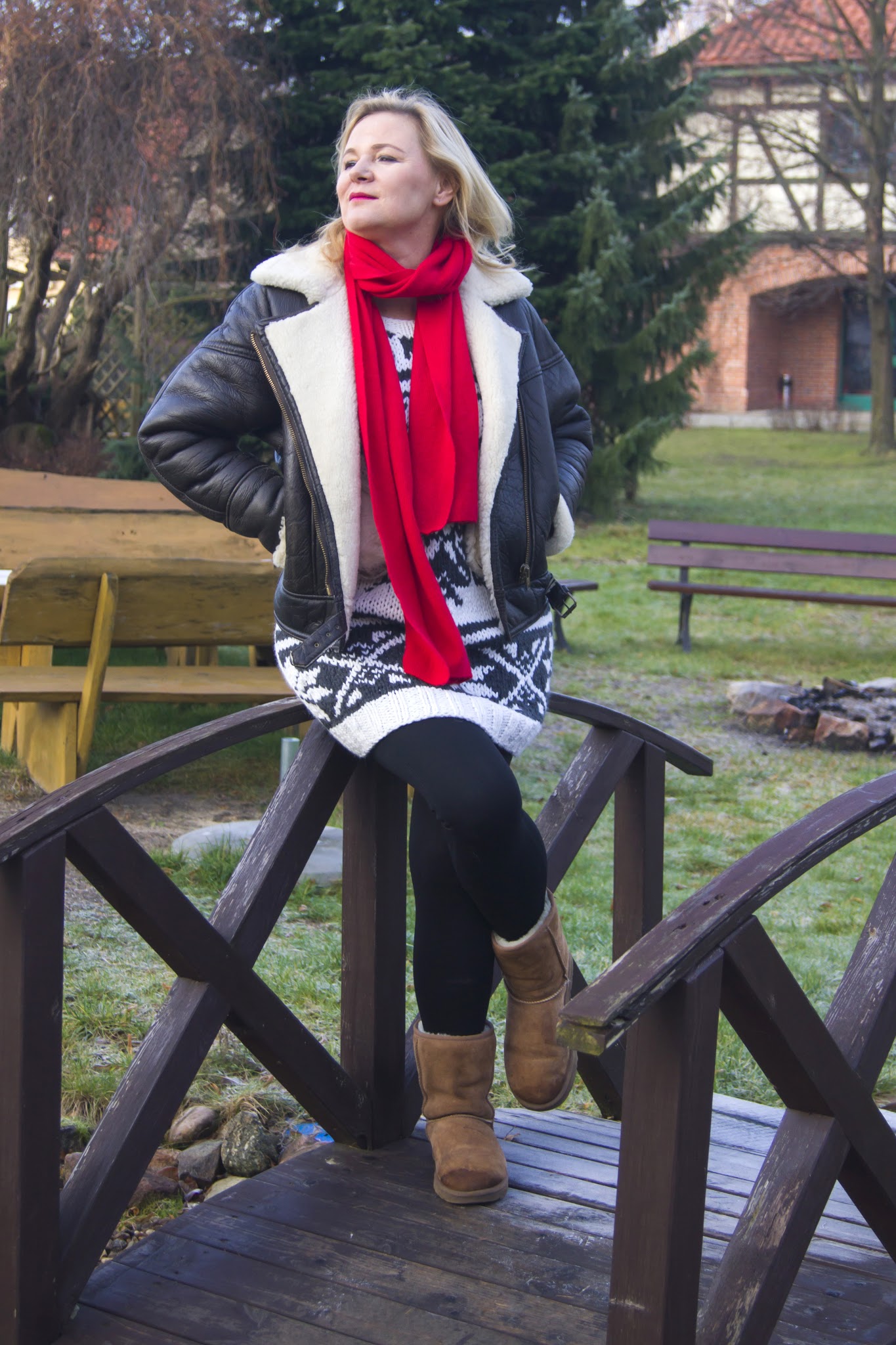 "bomber jackets"-kurtka-kożuszek amerykanskich pilotów....mam i ja...