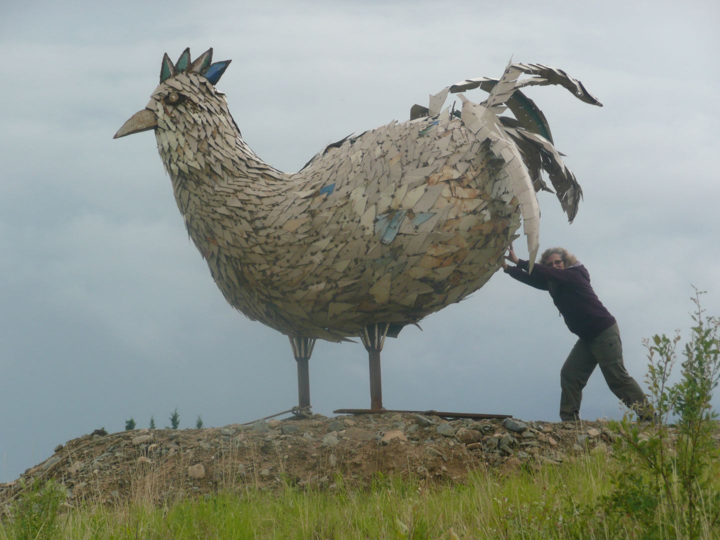 On the Road..........Again There is Only One Problem With Chicken, Alaska